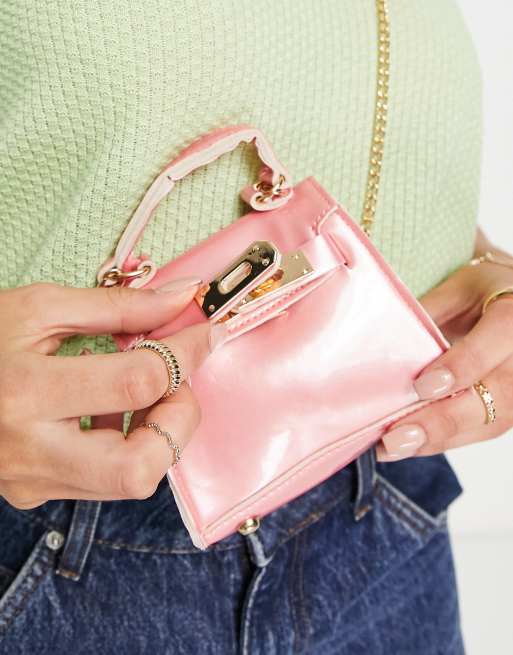 Pink micro best sale mini bag