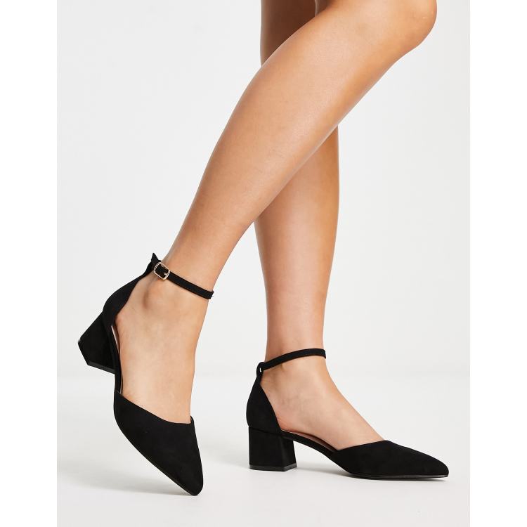 Asos hammer mid block heels sale