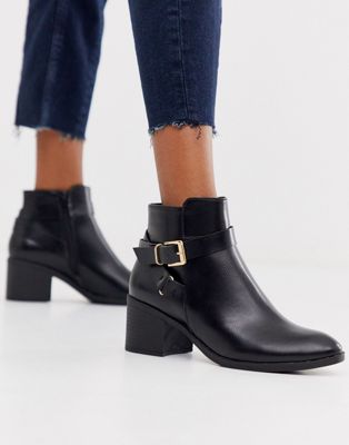 Truffle Collection mid heel ankle boot 