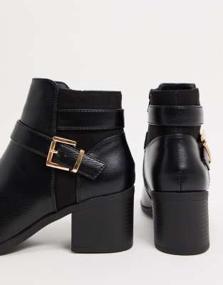 mid heel boots