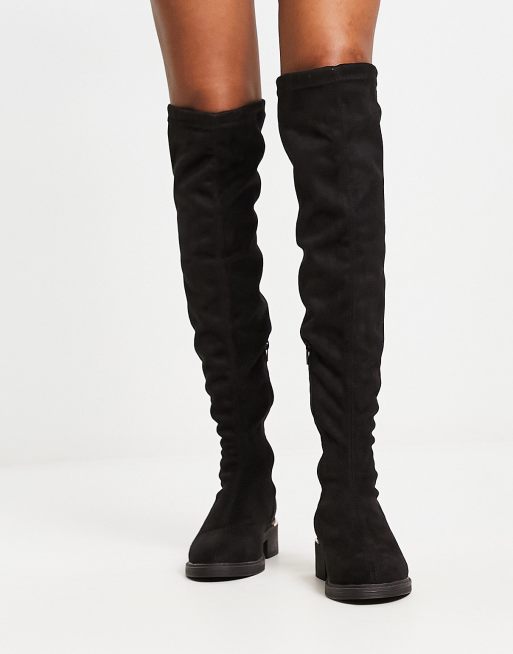 Cheap knee high boots sale no heel