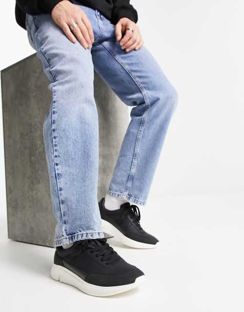 O'Neill Wallenberg High Top Sneakers in Black Mix - ASOS Outlet