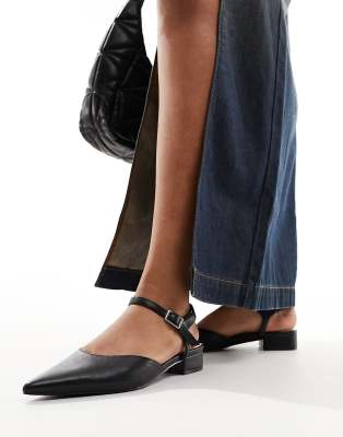 Truffle Collection - Mules pointues à talon - Noir - view 1