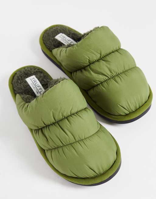 Khaki slippers sale