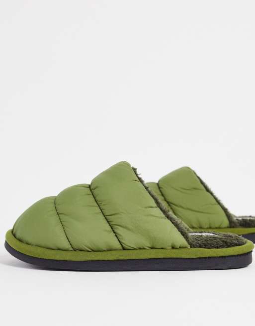 Khaki slippers sale