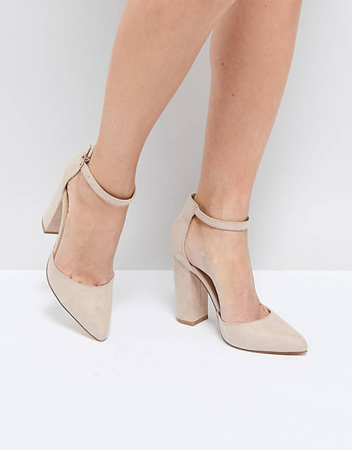 Truffle Collection Pointed Block Heels