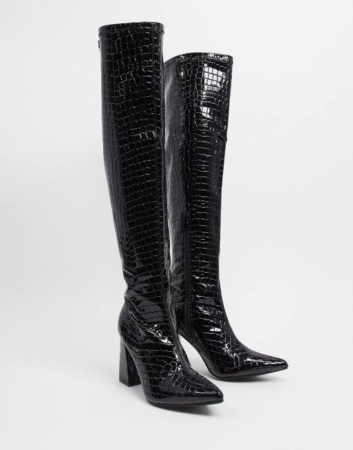 Truffle collection 2025 pointed heeled boots