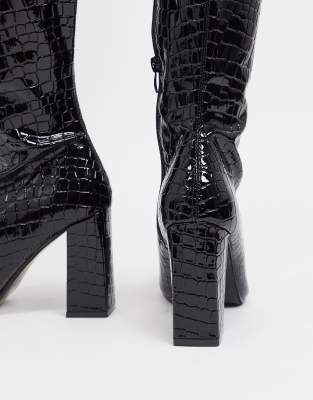 Truffle Collection pointed knee high 