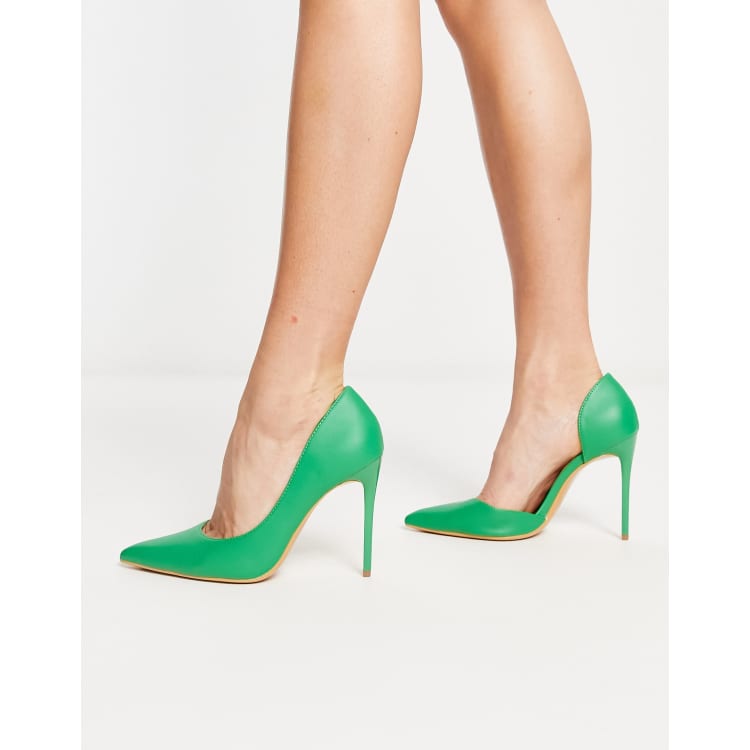 Bright 2024 green heels