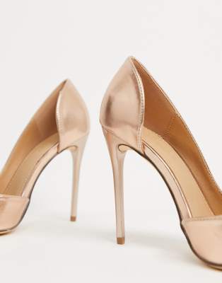 stiletto rose gold