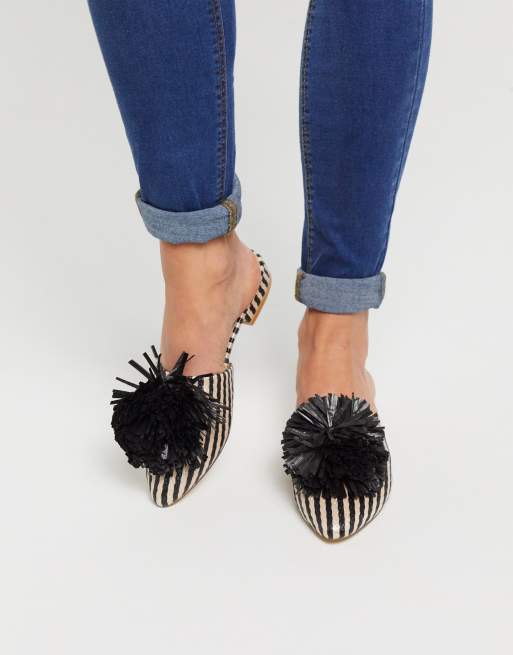 Mules pompon new arrivals