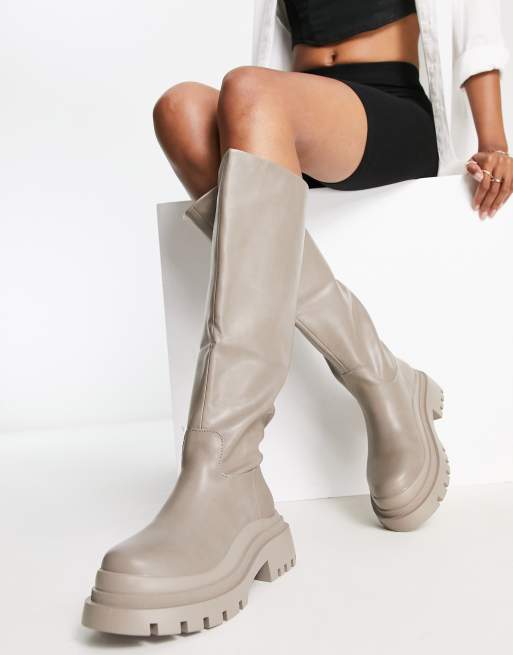 Womens taupe clearance tall boots