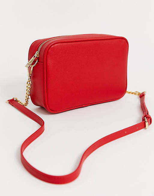 Truffle Collection red cross body bag | ASOS