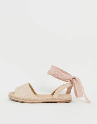 sandales plates espadrilles