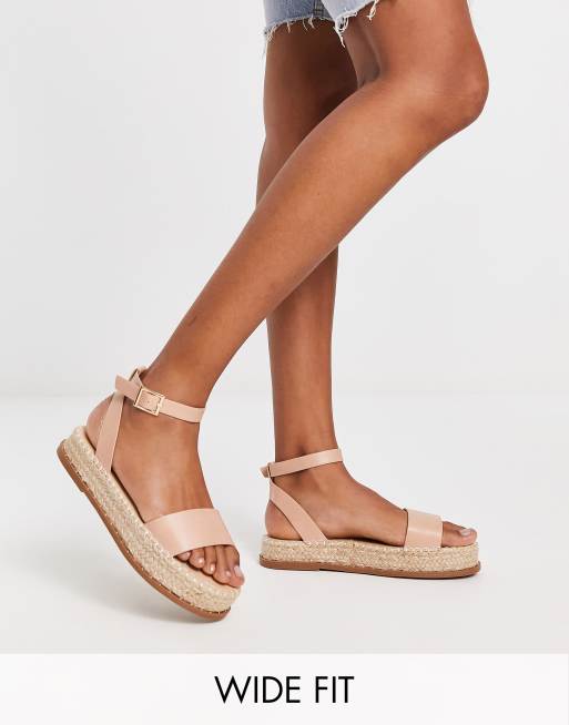 Espadrille sandale plateforme hot sale