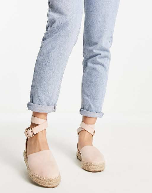 Truffle Collection - Sandali espadrilles in due parti beige