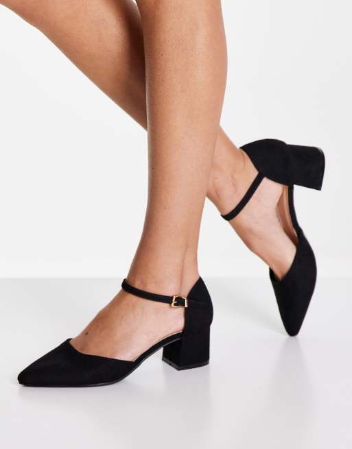 Truffle Collection - Scarpe con tacco largo nere 