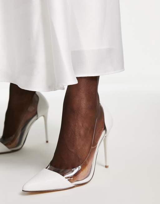 Scarpe da sposa trasparenti store