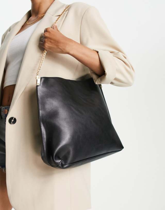 Truffle Collection shoulder bag in black