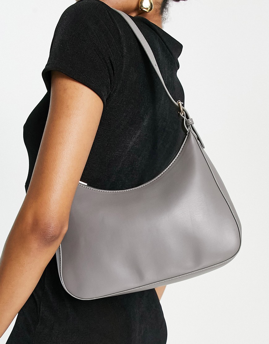 Truffle Collection shoulder bag in gray