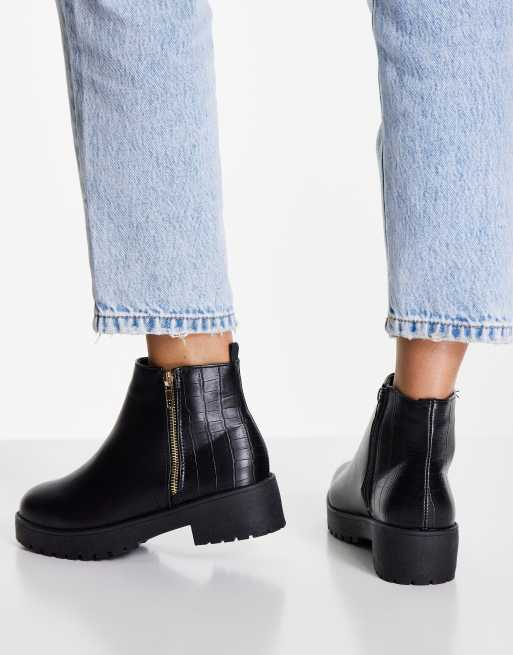 Side zip 2025 ankle boots