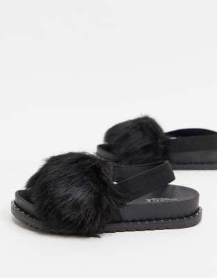 chunky fluffy slippers