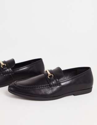 Hugo Snaffle Trim Loafers In Black | ModeSens