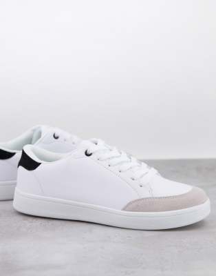 Truffle Collection Sneaker Zum Schn Ren In Wei Asos