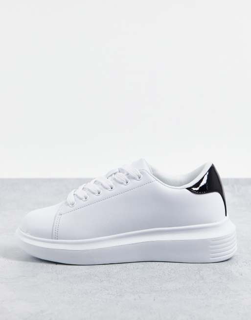 Zapatillas blancas de cuero tyler de Kenneth Cole, ASOS