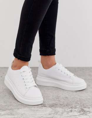 truffle collection white sneakers