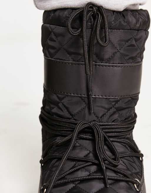 Truffle Collection snow boots in black