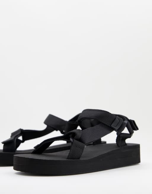 Truffle Collection - Sorte sporty sandaler