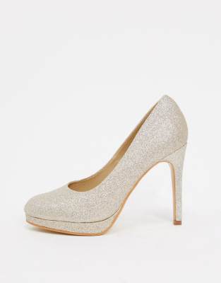 asos sparkly heels