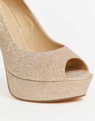 asos sparkly heels
