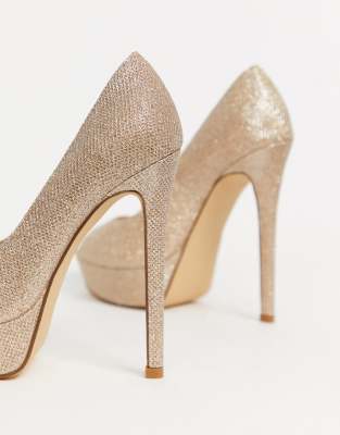 asos sparkly heels