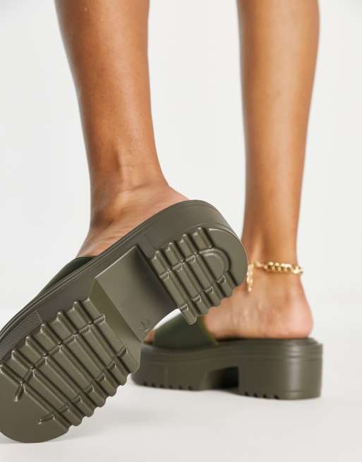 Truffle collection sporty chunky heeled sandals sales
