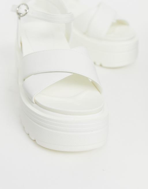 Truffle collection sporty deals chunky heeled sandals