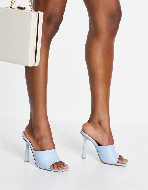 blue mule heels