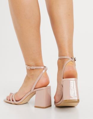 square toe heels asos