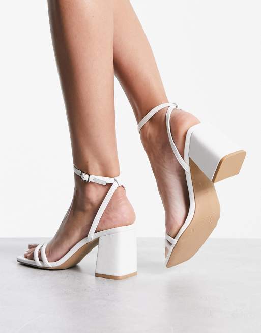 Square toe block on sale heels