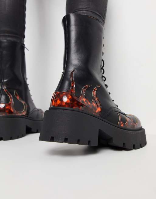 Vetements hot sale fire boots