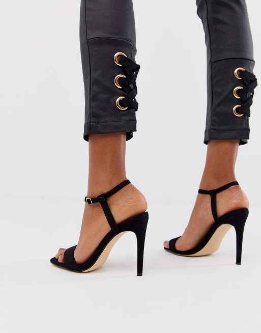 square stiletto heels