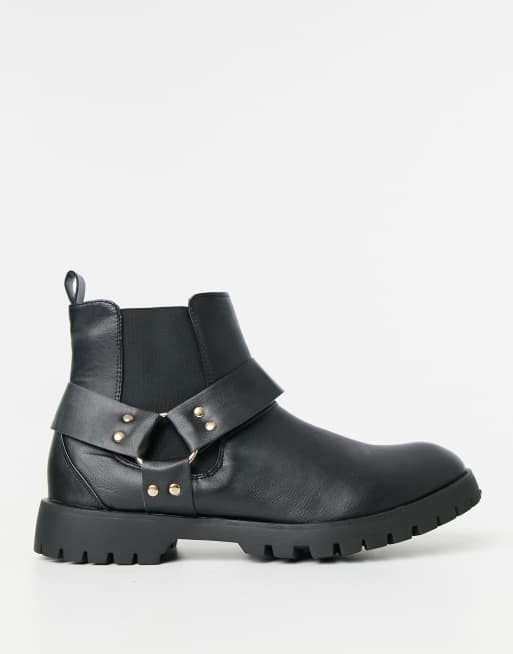 Truffle Collection - Stivaletti Chelsea boot con fasce incrociate