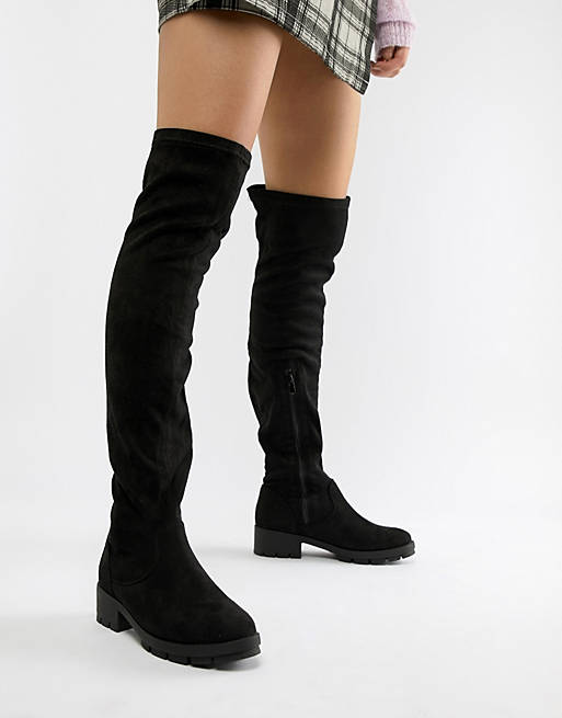 Truffle Collection Stretch Over Knee Boots