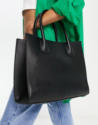 Truffle Collection black large tote bag