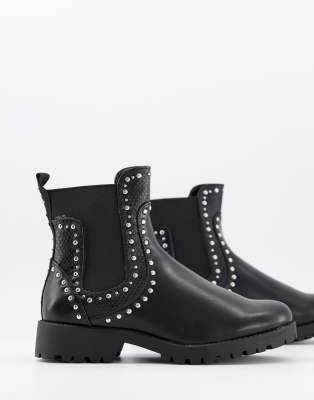 studded ankle boots