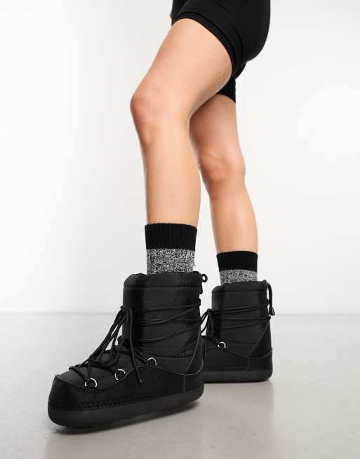 Truffle Collection – Svarta snöboots, 4 av 4