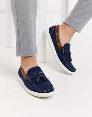 tassel boat shoes