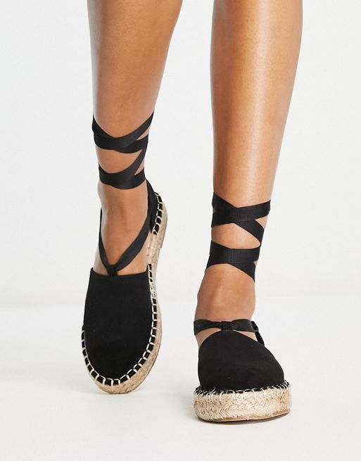 Lamoda Love Sick heeled platform shoes in black
