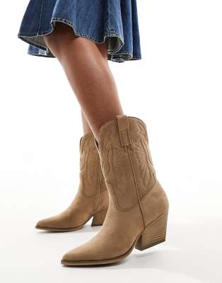 Truffle Collection - Western-Stiefel in Sand-Neutral